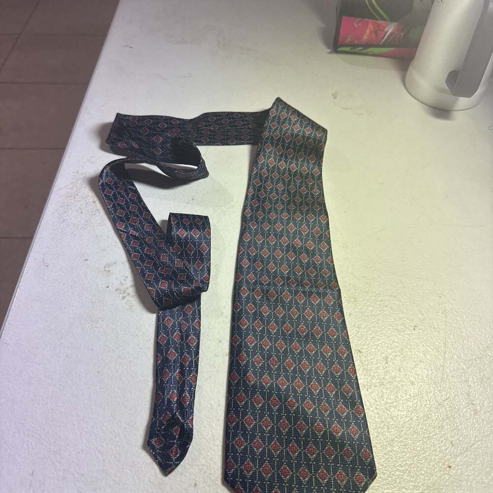 Pascal High Fashion Geometric Pattern Necktie - B… - image 5